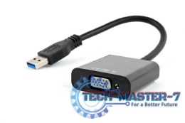Adapter GEMBIRD AB-U3M-VGAF-01 USB - VGA