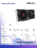 Karta graficzna GeForce RTX 4060 8GB OC VERTO DUAL FAN DLSS 3