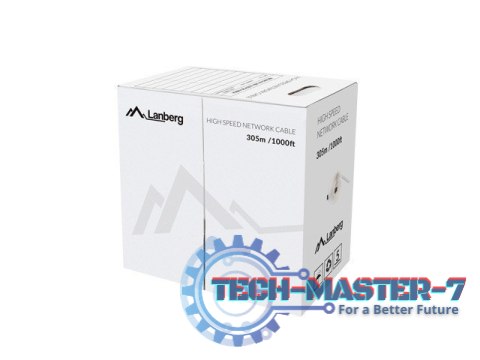 LANBERG LCU5-12CU-0305-BK 305 Sieciowy LANBERG LCU5-12CU-0305-BK 305 Sieciowy