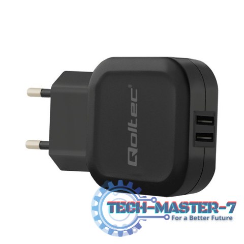 Ładowarka sieciowa 12W | 5V | 2.4A | 2xUSB Ładowarka sieciowa 12W | 5V | 2.4A | 2xUSB