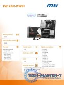 Płyta główna PRO X870-P WIFI AM5 4DDR5 ATX Płyta główna PRO X870-P WIFI AM5 4DDR5 ATX