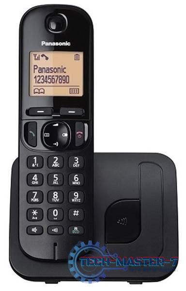 Telefon bezprzewodowy KX-TGC210 dect czarny Telefon bezprzewodowy KX-TGC210 dect czarny