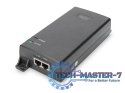 Zasilacz/Adapter PoE+ 802.3at, max. 55V 60W Gigabit 10/100/1000Mbps, aktywny