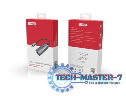 Adapter USB-C 3.1 GEN 1 RJ45; 1000 Mbps; U1312A Adapter USB-C 3.1 GEN 1 RJ45; 1000 Mbps; U1312A