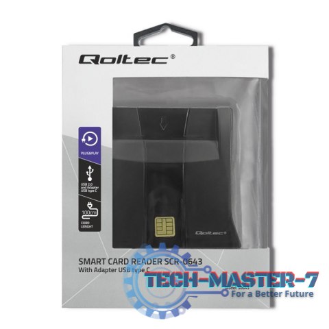 Inteligentny czytnik chipowych kart ID | USB 2.0 | Plug&play Inteligentny czytnik chipowych kart ID | USB 2.0 | Plug&play