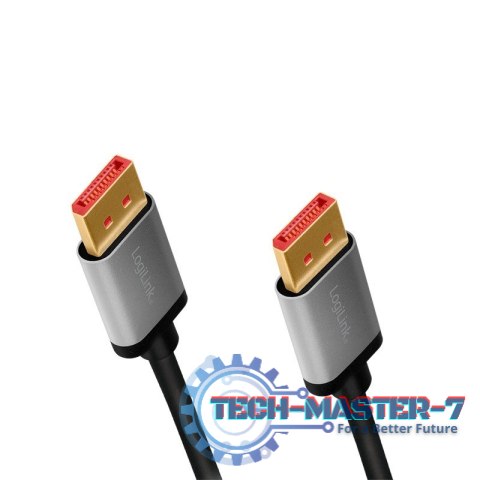 Kabel DisplayPort 8K/60 Hz,DP/M do DP/M aluminium 3m Kabel DisplayPort 8K/60 Hz,DP/M do DP/M aluminium 3m