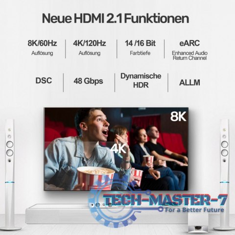 Kabel HDMI M/M 3m; v2.1; 8K; 120Hz; UHD; C139W Kabel HDMI M/M 3m; v2.1; 8K; 120Hz; UHD; C139W