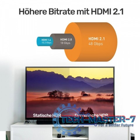 Kabel HDMI M/M 3m; v2.1; 8K; 120Hz; UHD; C139W Kabel HDMI M/M 3m; v2.1; 8K; 120Hz; UHD; C139W