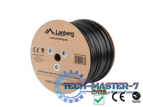 Kabel UTP Kat.5E CU 305 m drut outdoor Kabel UTP Kat.5E CU 305 m drut outdoor