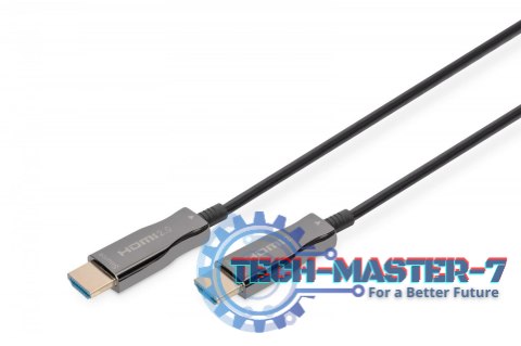 Kabel połączeniowy hybrydowy AOC HDMI 2.0 Premium HighSpeed 4K/60Hz UHD HDMI A/HDMI A M/M 10m Czarny Kabel połączeniowy hybrydowy AOC HDMI 2.0 Premium HighSpeed 4K/60Hz UHD HDMI A/HDMI A M/M 10m Czarny
