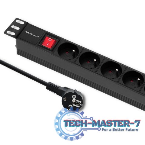 Listwa zasilająca do szafy RACK 1U | 16A | PDU | 8xFRENCH | 2m Listwa zasilająca do szafy RACK 1U | 16A | PDU | 8xFRENCH | 2m