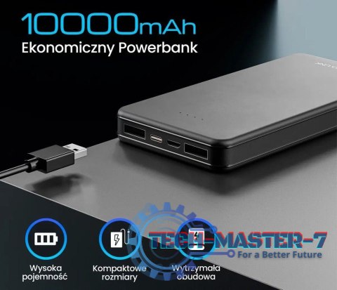 Powerbank EPB-078B EX.19560 czarny Powerbank EPB-078B EX.19560 czarny