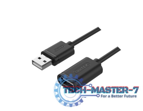 Przedłużacz USB 2.0 AM-AF; 5m, Y-C418GBK Przedłużacz USB 2.0 AM-AF; 5m, Y-C418GBK