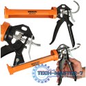 Pistolet wyciskacz do silikonu akrylu kleju kartuszy mas obrotowy korpus 360 255mm WOKIN Pistolet wyciskacz do silikonu akrylu kleju kartuszy mas obrotowy korpus 360 255mm WOKIN