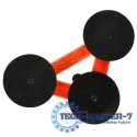 Przyssawka uchwyt próżniowy do przenoszenia szyb szkła glazury płytek 3x11,5cm 75kg WOKIN Przyssawka uchwyt próżniowy do przenoszenia szyb szkła glazury płytek 3x11,5cm 75kg WOKIN