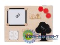 Tablica manipulacyjna drewniana 50 x 37,5 x 32 cm