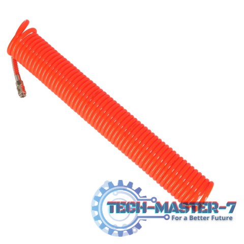 Wąż pneumatyczny spiralny zwijany do kompresora 12mm 15m KAFUWELL Wąż pneumatyczny spiralny zwijany do kompresora 12mm 15m KAFUWELL