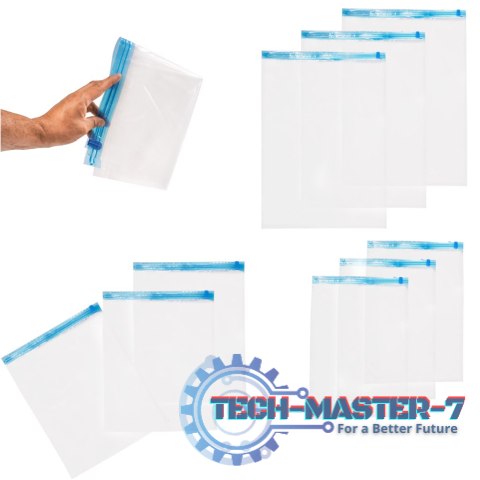 Worki próżniowe rolowane na ubrania 9 sztuk 3 rozmiary 35x50cm, 40x50cm, 50x70cm Worki próżniowe rolowane na ubrania 9 sztuk 3 rozmiary 35x50cm, 40x50cm, 50x70cm