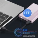 Obudowa | Kieszeń na dysk SSD HDD 2.5 cala | SATA | USB 3.0 | Super speed 5Gb/s | 2TB | Różowy Obudowa | Kieszeń na dysk SSD HDD 2.5 cala | SATA | USB 3.0 | Super speed 5Gb/s | 2TB | Różowy
