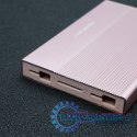 Obudowa | Kieszeń na dysk SSD HDD 2.5 cala | SATA | USB 3.0 | Super speed 5Gb/s | 2TB | Różowy Obudowa | Kieszeń na dysk SSD HDD 2.5 cala | SATA | USB 3.0 | Super speed 5Gb/s | 2TB | Różowy