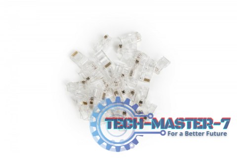Wtyk RJ45 (8P8C) przelotowy, kat.6, nieekranowany, AWG 26-24, opakowanie 100 szt. Wtyk RJ45 (8P8C) przelotowy, kat.6, nieekranowany, AWG 26-24, opakowanie 100 szt.