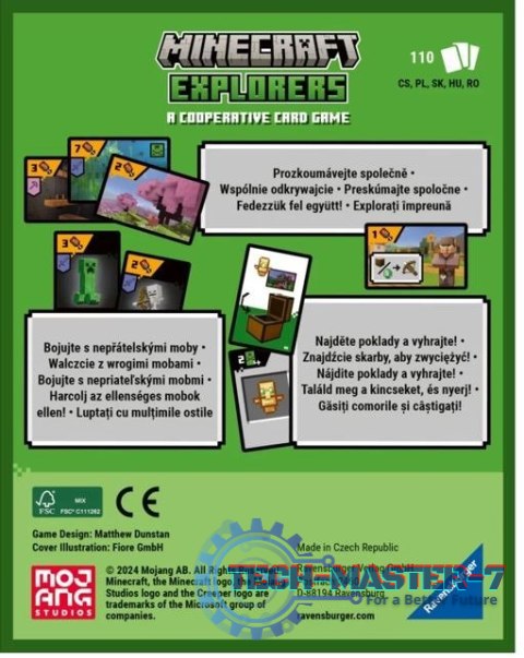 Gra karciana Minecraft Explorers Gra karciana Minecraft Explorers