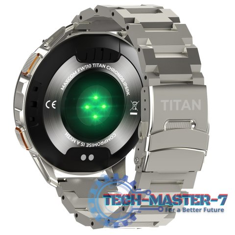 Smartwatch FW110 Titan Chronos Srebrny Smartwatch FW110 Titan Chronos Srebrny