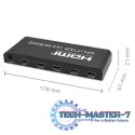 Aktywny rozdzielacz Splitter 4 x HDMI 4K x 2K | 6Gb/s | 60Hz Aktywny rozdzielacz Splitter 4 x HDMI 4K x 2K | 6Gb/s | 60Hz
