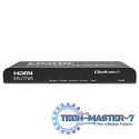Aktywny rozdzielacz Splitter 4 x HDMI 4K x 2K | 6Gb/s | 60Hz Aktywny rozdzielacz Splitter 4 x HDMI 4K x 2K | 6Gb/s | 60Hz