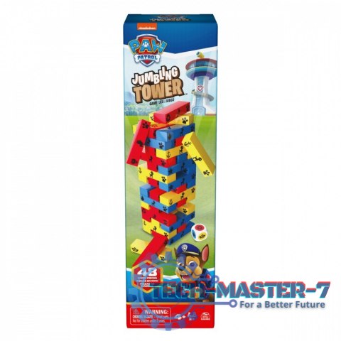 Gra Psi Patrol Wieża Jumbling Tower Gra Psi Patrol Wieża Jumbling Tower