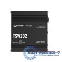 Przełącznik zarządzalny przemysłowy TSW202 2xSFP 8xPoE+ L2/L3