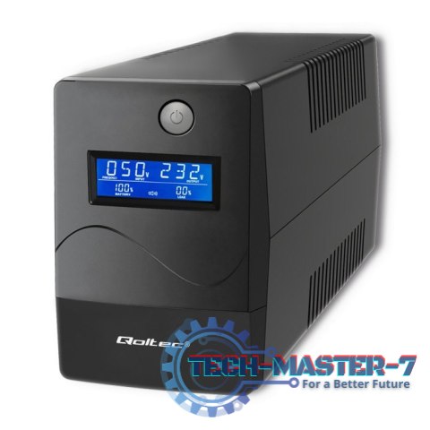 Zasilacz awaryjny UPS | Monolith | 650VA | 360W | LCD | USB | RJ45 Zasilacz awaryjny UPS | Monolith | 650VA | 360W | LCD | USB | RJ45