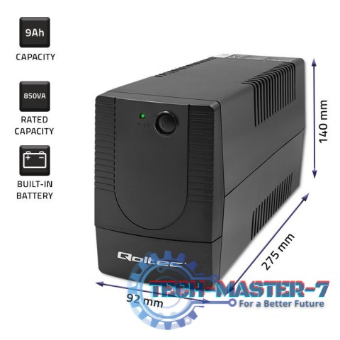 Zasilacz awaryjny UPS | Monolith | 850VA | 480W Zasilacz awaryjny UPS | Monolith | 850VA | 480W