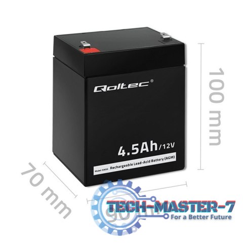 Akumulator AGM | 12V | 4.5Ah | max.1.35A Akumulator AGM | 12V | 4.5Ah | max.1.35A
