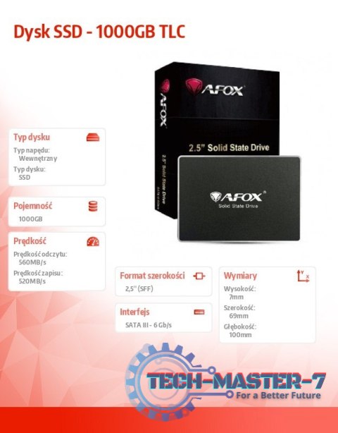 Dysk SSD - 1000GB TLC Dysk SSD - 1000GB TLC
