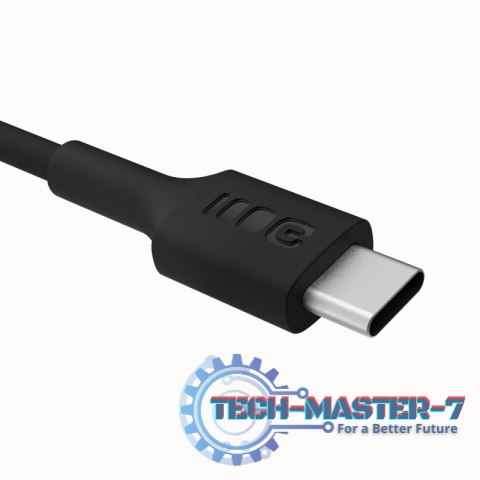 Kabel USB-C-USB-C PowerFlex 100W silikonowy 1.2m czarny Kabel USB-C-USB-C PowerFlex 100W silikonowy 1.2m czarny
