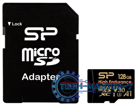 Karta pamięci microSDXC High Endurance 128GB V30 UHS-1 U3 A1 24/7 + ADAPTER microSD-SD Karta pamięci microSDXC High Endurance 128GB V30 UHS-1 U3 A1 24/7 + ADAPTER microSD-SD