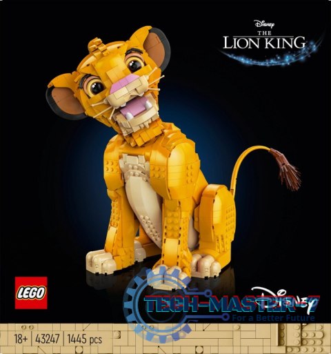 Klocki Disney Classic 43247 Król Lew młody Simba Klocki Disney Classic 43247 Król Lew młody Simba