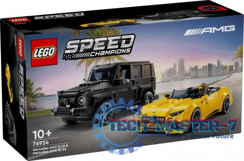 Klocki Speed Champions 76924 Mercedes-AMG G 63 i Mercedes-AMG SL 63 Klocki Speed Champions 76924 Mercedes-AMG G 63 i Mercedes-AMG SL 63