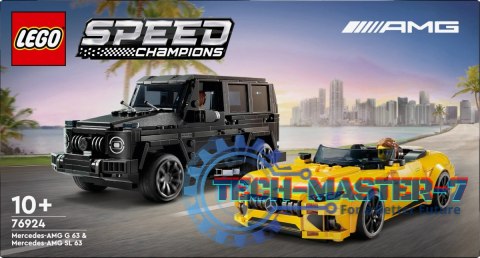 Klocki Speed Champions 76924 Mercedes-AMG G 63 i Mercedes-AMG SL 63 Klocki Speed Champions 76924 Mercedes-AMG G 63 i Mercedes-AMG SL 63