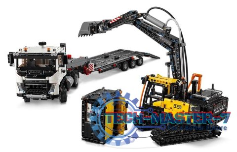 Klocki Technic 42175 Ciężarowka Volvo FMX i koparka EC230 Electric Klocki Technic 42175 Ciężarowka Volvo FMX i koparka EC230 Electric