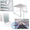 Pawilon ogrodowy namiot imprezowy handlowy altana z moskitiera biały 3 X 3 m Pawilon ogrodowy namiot imprezowy handlowy altana z moskitiera biały 3 X 3 m