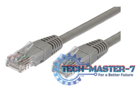 Kabel Patchcord miedziany kat.5e RJ45 UTP 1m. szary - paczka 10 sztuk Kabel Patchcord miedziany kat.5e RJ45 UTP 1m. szary - paczka 10 sztuk