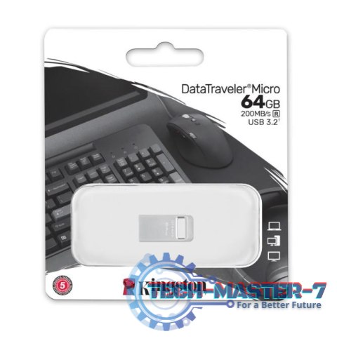 Pendrive Data Traveler Micro G2 64GB USB 3.2 Gen1 Pendrive Data Traveler Micro G2 64GB USB 3.2 Gen1
