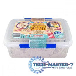 Piasek dynamiczny 5kg w pudełku, naturalny