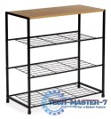 Szafka na buty stojak regał półka loft 3 poziomy ModernHome ModernHome Szafka na buty stojak regał półka loft 3 poziomy ModernHome ModernHome