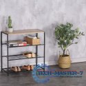 Szafka na buty stojak regał półka loft 3 poziomy ModernHome ModernHome Szafka na buty stojak regał półka loft 3 poziomy ModernHome ModernHome