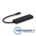 USB-C Slim pasywny HUB 4x USB 3.0 do podłączenia USB-A/USB-C