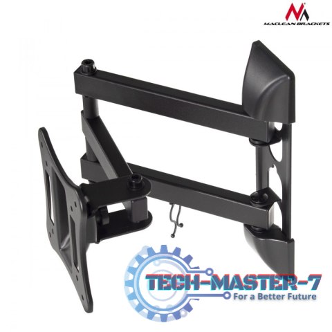 Uchwyt do telewizora lub monitora 13-27" 15 kg uniwersalny MC-719 czarny max vesa 100x100 Uchwyt do telewizora lub monitora 13-27" 15 kg uniwersalny MC-719 czarny max vesa 100x100