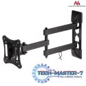 Uchwyt do telewizora lub monitora 13-27" 15 kg uniwersalny MC-719 czarny max vesa 100x100 Uchwyt do telewizora lub monitora 13-27" 15 kg uniwersalny MC-719 czarny max vesa 100x100